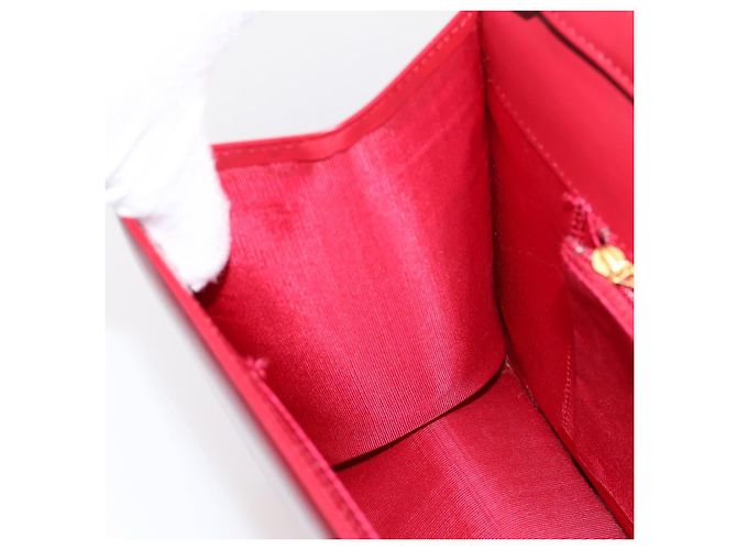 Borsa a mano GIVENCHY in pelle 2way rossa tono oro Auth BA15402A Rosso - vista 20