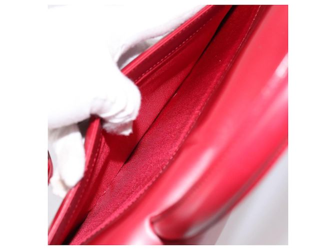 Borsa a mano GIVENCHY in pelle 2way rossa tono oro Auth BA15402A Rosso - vista 23