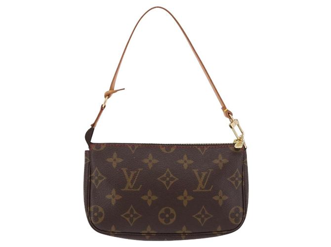 LOUIS VUITTON Monogram Cherry Mini Pochette Accessoires Pouch LV Auth 198316SAV Monograma - vista 2