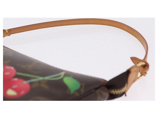 LOUIS VUITTON Monogram Cherry Mini Pochette Accessoires Pouch LV Auth 198316SAV Monograma - vista 8