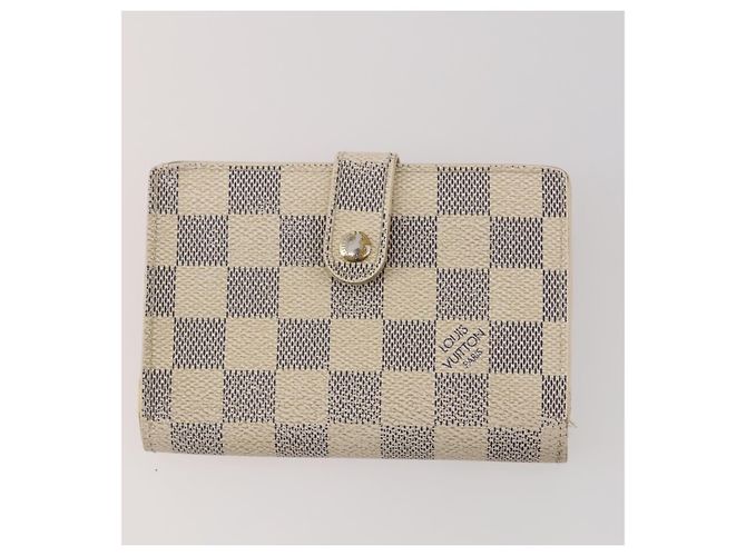 LOUIS VUITTON Monogram Damier Azur Wallet 5 Set LV Auth BA14278 Monogramma - vista 2