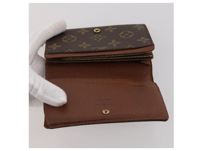 LOUIS VUITTON Monogram Damier Azur Wallet 5 Set LV Auth BA14278 Monogramma - vista 24