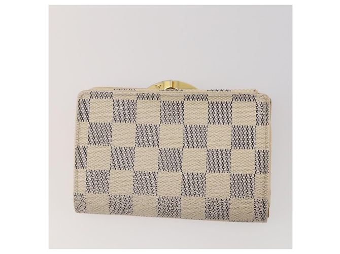 LOUIS VUITTON Monogram Damier Azur Wallet 5 Set LV Auth BA14278 Monogramma - vista 3