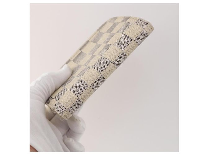 LOUIS VUITTON Monogram Damier Azur Wallet 5 Set LV Auth BA14278 Monogramma - vista 5