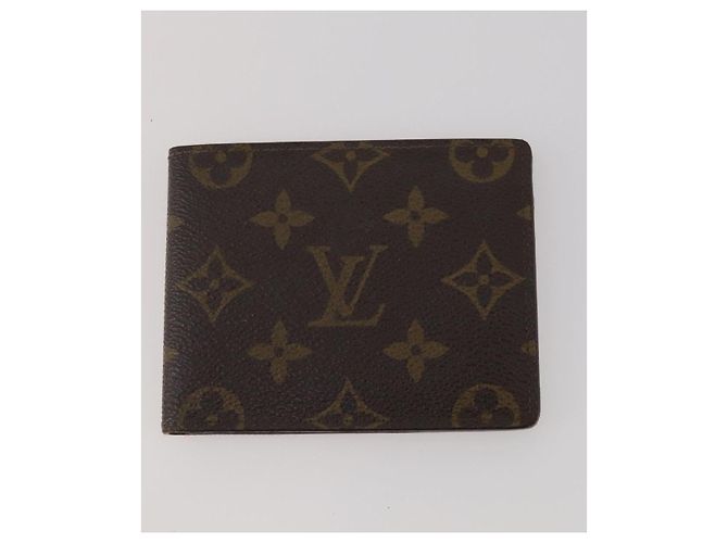 LOUIS VUITTON Monogram Damier Azur Wallet 5 Set LV Auth BA14278 Monogramma - vista 8