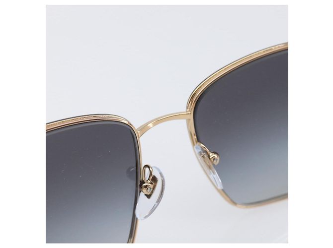 Bulgari Gafas de sol BVLGARI Plastic Black Gold Tone Auth BA15436V Negro - vista 13