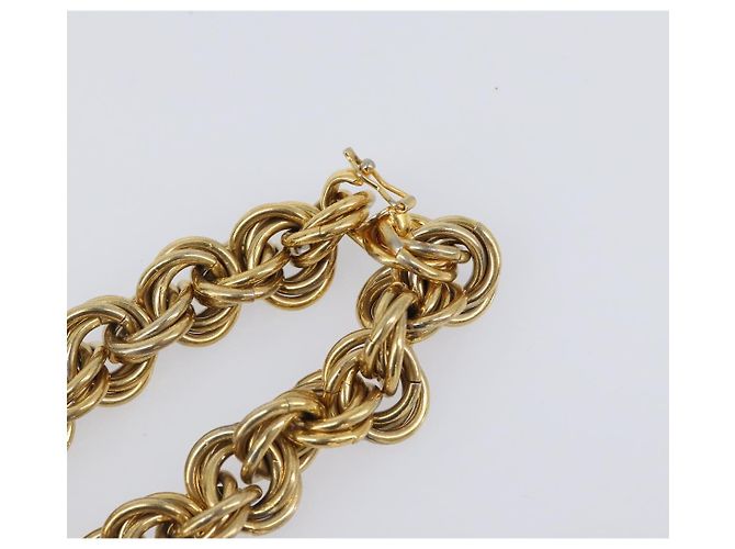 Céline Collana CELINE Metallo Oro Auth bs36921 D'oro - vista 11