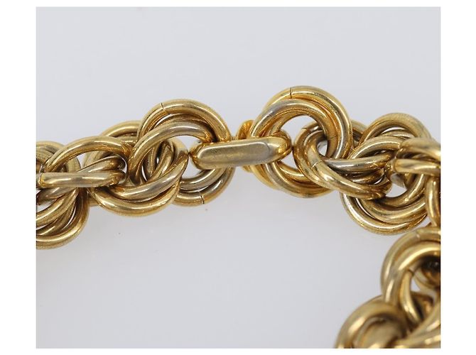 Céline Collana CELINE Metallo Oro Auth bs36921 D'oro - vista 12