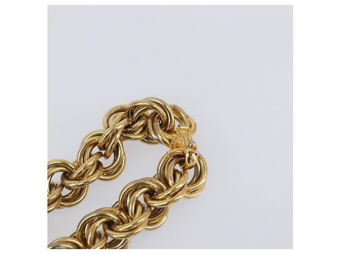 Céline Collana CELINE Metallo Oro Auth bs36921 D'oro - vista 6