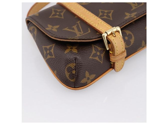 LOUIS VUITTON Monogram Pochette Marrell Waist bag M51159 LV Auth ka6017V Monogramma - vista 14