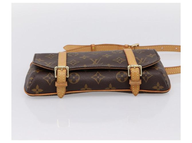 LOUIS VUITTON Monogram Pochette Marrell Waist bag M51159 LV Auth ka6017V Monogramma - vista 5