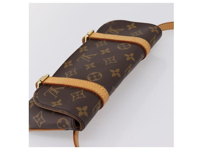LOUIS VUITTON Monogram Pochette Marrell Waist bag M51159 LV Auth ka6017V Monogramma - vista 6