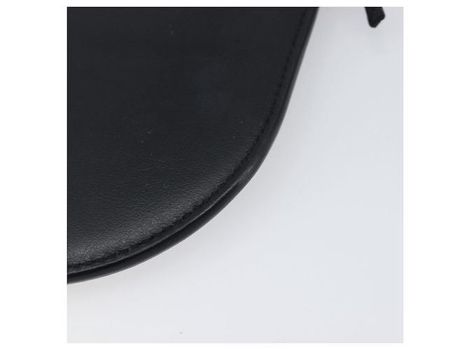 FENDI Schultertasche aus Leder Schwarz Auth 199918A - Ansicht 12