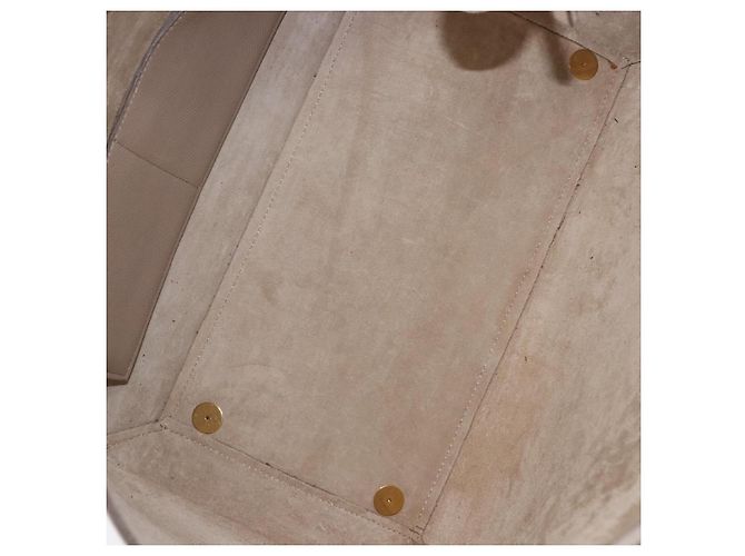 Céline Borsa a mano CELINE Belt Bag in pelle Beige Oro Auth 201889V D'oro - vista 20
