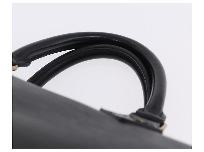 LOUIS VUITTON Epi Speedy 30 Hand Bag Noir Black M43002 LV Auth 200381V Preto - vista 14