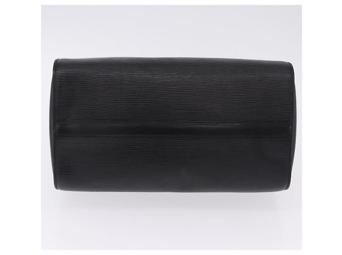 LOUIS VUITTON Epi Speedy 30 Hand Bag Noir Black M43002 LV Auth 200381V Preto - vista 5