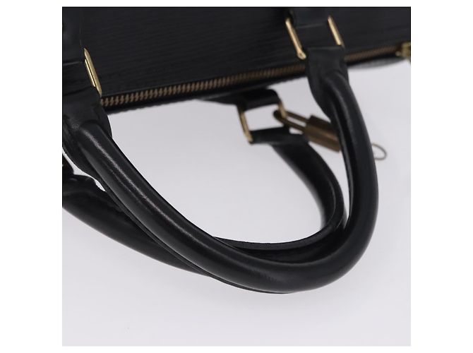 LOUIS VUITTON Epi Speedy 30 Hand Bag Noir Black M43002 LV Auth 200381V Preto - vista 7