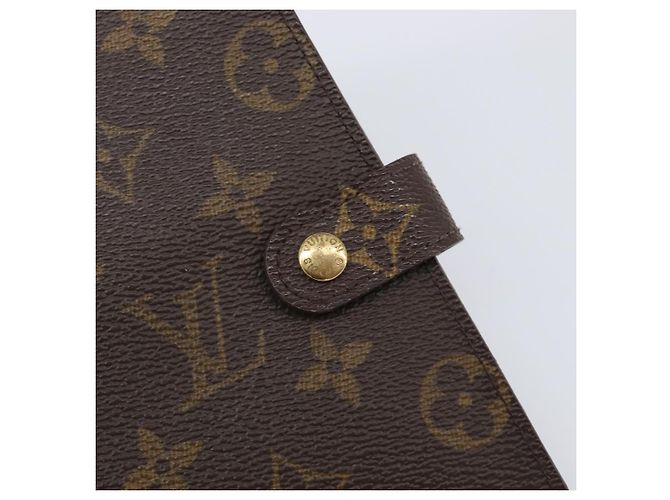 LOUIS VUITTON Monogram Agenda PM Day Planner Cover R20005 LV Auth hk4082 Monograma - vista 12