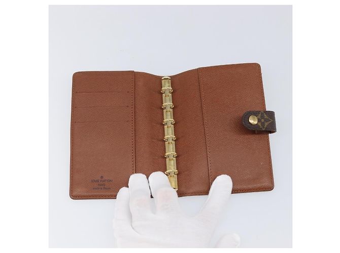 LOUIS VUITTON Monogram Agenda PM Day Planner Cover R20005 LV Auth hk4082 Monograma - vista 13