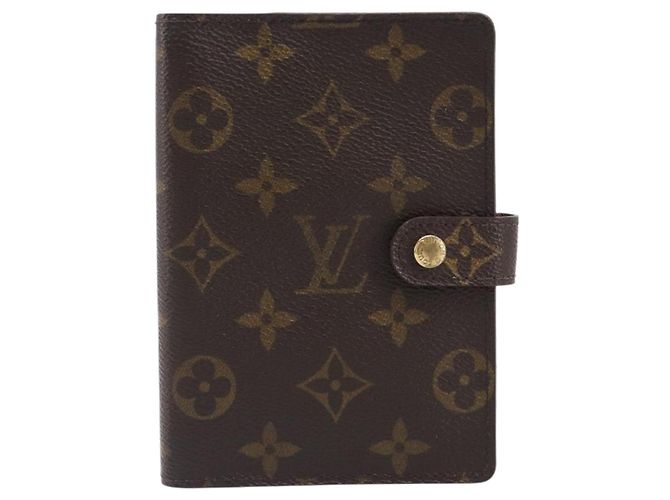 LOUIS VUITTON Monogram Agenda PM Day Planner Cover R20005 LV Auth hk4082 Monograma - vista 2