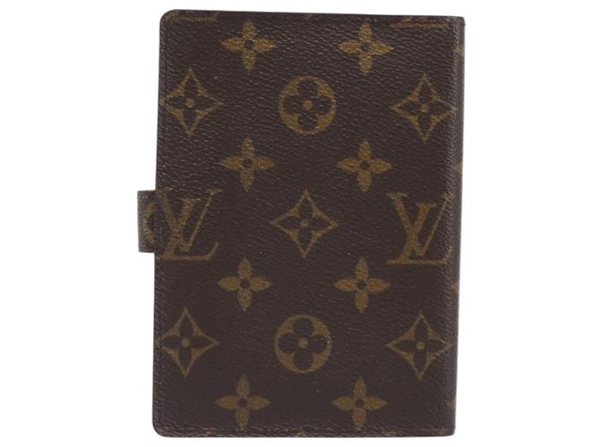 LOUIS VUITTON Monogram Agenda PM Day Planner Cover R20005 LV Auth hk4082 Monograma - vista 3