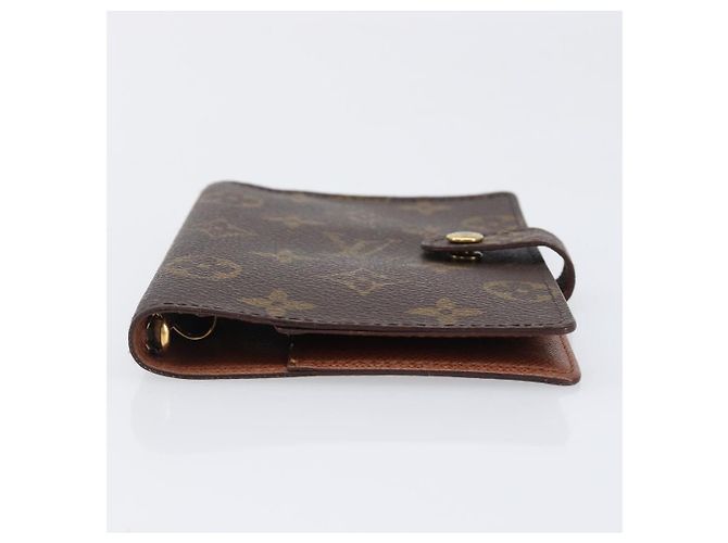 LOUIS VUITTON Monogram Agenda PM Day Planner Cover R20005 LV Auth hk4082 Monograma - vista 7
