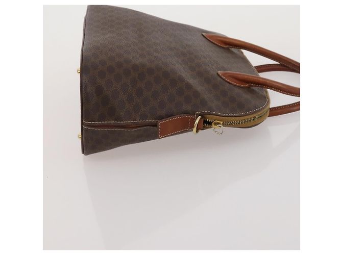 Céline Borsa a tracolla CELINE Macadam Canvas PVC Pelle Set da 3 Marrone Beige Auth 198572 - vista 19