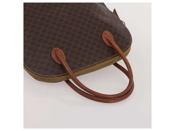 Céline Borsa a tracolla CELINE Macadam Canvas PVC Pelle Set da 3 Marrone Beige Auth 198572 - vista 20