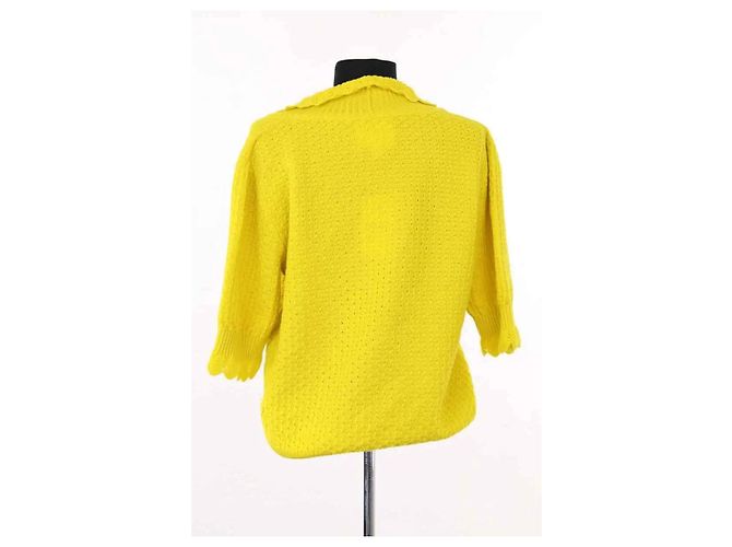 Autre Marque Molli Wollpullover Gelb - Ansicht 4