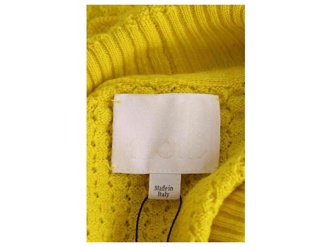 Autre Marque Molli Wollpullover Gelb - Ansicht 5