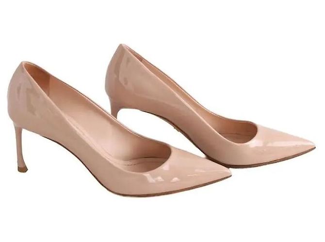 Dior Absatzschuhe aus Lackleder Rosa Pink - Ansicht 3