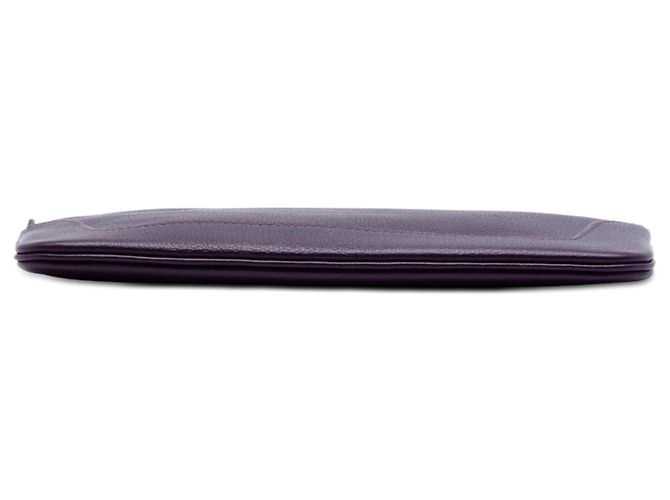 Hermès Clemence flaches Etui lila - Ansicht 3