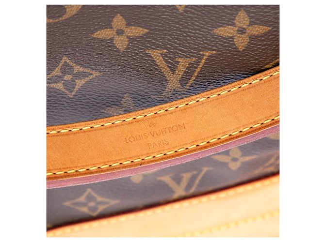 Borsa a secchiello Louis Vuitton Monogram Noe GM Marrone - vista 5