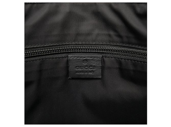 Borsa a tracolla Gucci Guccissima Web nera Nero - vista 5