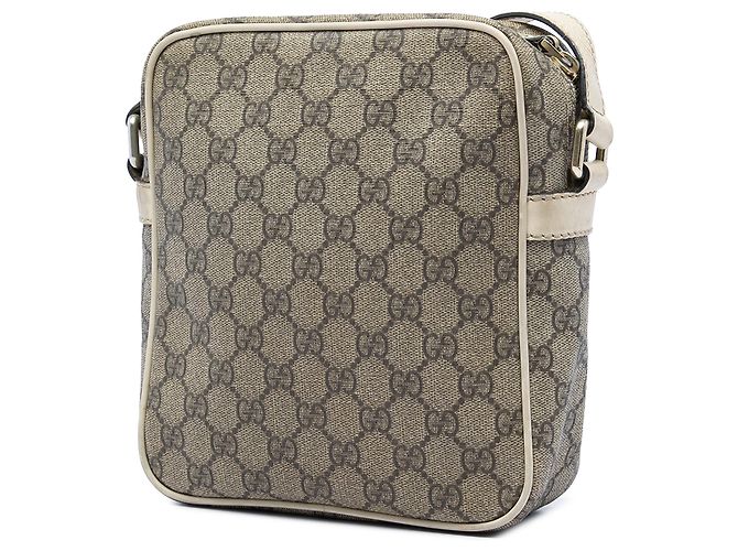 Borsa a tracolla Gucci GG Supreme Beige - vista 2