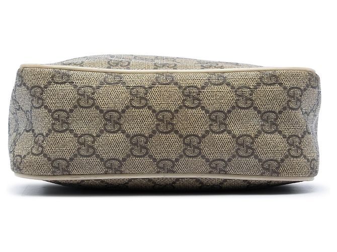 Borsa a tracolla Gucci GG Supreme Beige - vista 3
