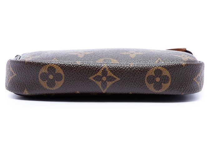 Borsa a mano Louis Vuitton Monogram Mini Pochette Accessoires Marrone - vista 3