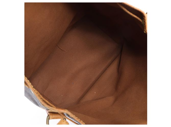 Borsa a tracolla Louis Vuitton Noe Monogram Canvas in Brown M42224 Marrone - vista 13