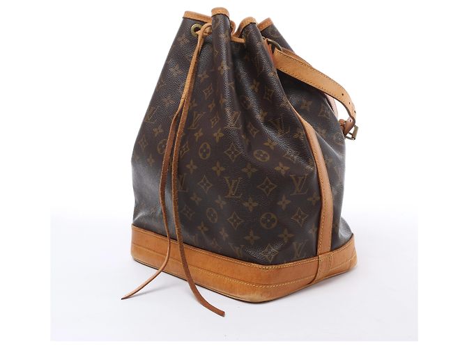 Borsa a tracolla Louis Vuitton Noe Monogram Canvas in Brown M42224 Marrone - vista 2