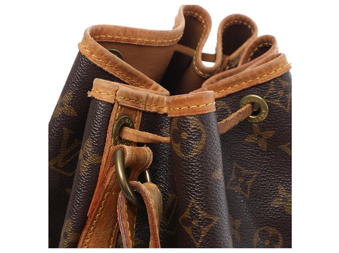 Borsa a tracolla Louis Vuitton Noe Monogram Canvas in Brown M42224 Marrone - vista 5