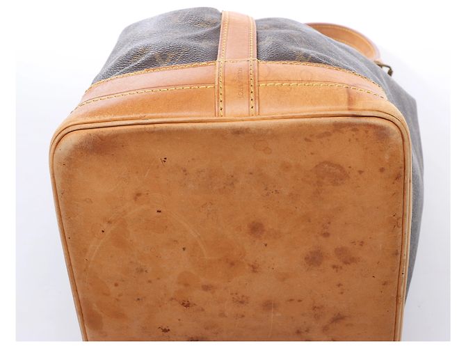 Borsa a tracolla Louis Vuitton Noe Monogram Canvas in Brown M42224 Marrone - vista 7