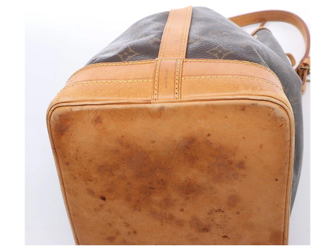Borsa a tracolla Louis Vuitton Noe Monogram Canvas in Brown M42224 Marrone - vista 8