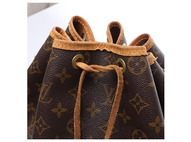 Borsa a tracolla Louis Vuitton Noe Monogram Canvas in Brown M42224 Marrone - vista 9