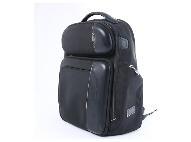 Zaino Tumi Arrivé Barker Fabric in Black Blu - vista 2