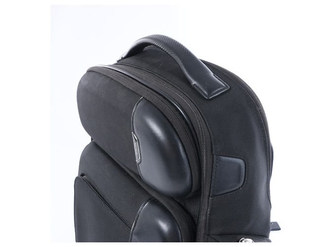 Zaino Tumi Arrivé Barker Fabric in Black Blu - vista 3