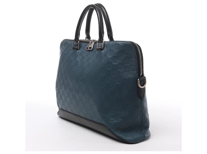 Borsa a mano 2Way Louis Vuitton Avenue Damier Infini Briefcase in Blu N41021 - vista 2