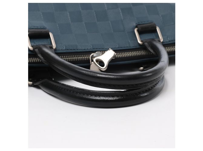 Borsa a mano 2Way Louis Vuitton Avenue Damier Infini Briefcase in Blu N41021 - vista 9