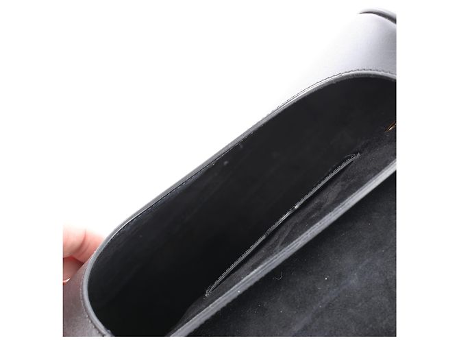 Borsa a tracolla Christian Dior Bobby in pelle nera Nero - vista 13