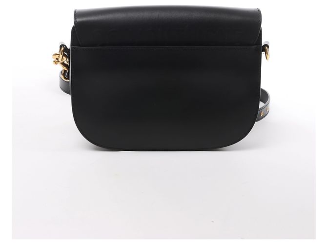 Borsa a tracolla Christian Dior Bobby in pelle nera Nero - vista 3