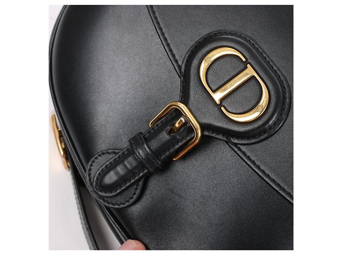 Borsa a tracolla Christian Dior Bobby in pelle nera Nero - vista 6